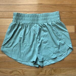 SHEIN Running Shorts Sage Green Size Large